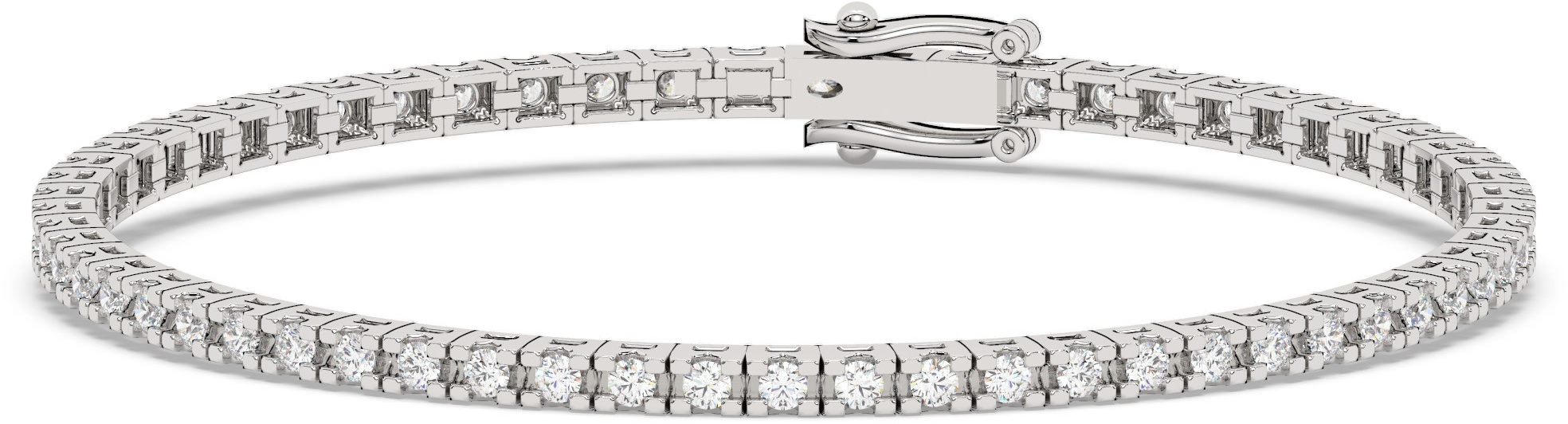 Diam Addict Armband 585/- Gold Diamant 17 5Cm Glänzend 1 45Ct.