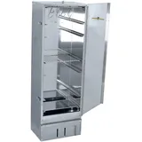 Massiver Edelstahl Räucherofen/Räucherschrank - 120 cm Höhe - in Deutschland gefertigt + Elektro Set