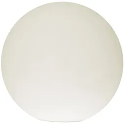 Leuchtobjekt outdoor KUGEL 40cm mit E27 Fassung - kaltweißes 1W Leuchtmittel