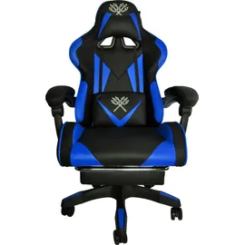 MT MALATEC Gaming-Stuhl - Schwarz und Blau Dunmoon