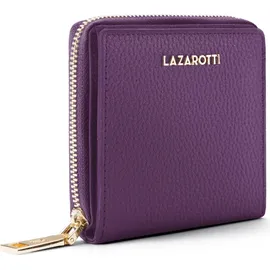 lazarotti Bologna Leather Geldbörse Damen lila
