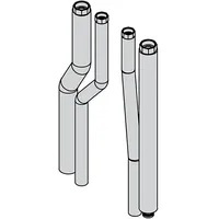 Viessmann Anschluss-Set Aufputz nach oben, 1 Heizkreis ZK06401