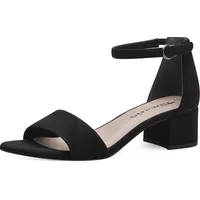 TAMARIS Damen 1-28201-42 001 Sandalette Mit Absatz, Schwarz, 37