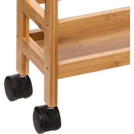 Five Schmaler Bambuswagen mit Rollen