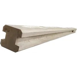 Beckers Betonzaun Zaunpfosten 11,5 x 298 cm Betongrau
