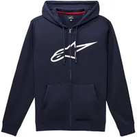 Alpinestars Ageless Zip V3 Kapuzenjacke Dunkelblau/Weiß XXL