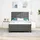 vidaXL Boxspringbett mit Matratze Dunkelgrau 140 x 190 cm Stoff