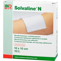 LOHMANN & RAUSCHER Solvaline N 10x10 cm steril