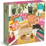 Galison Serenity Meow 1000 Piece Puzzle in a Square Box