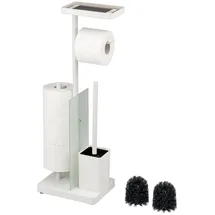 ELUNO WC-Garnitur 4in1 Weiß