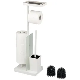 ELUNO WC-Garnitur 4in1 Weiß