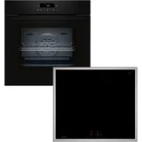 Neff BTX46PIB0, Backofen-Set - schwarz/edelstahl