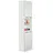 Pelipal Trier Hochschrank 195,5 x 50 x 33 cm Weiß Holz, Kunststoff, Metall, Spanplatte