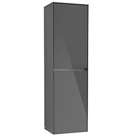 Villeroy & Boch Collaro Hochschrank C03401FP 454x1538x349mm, Anschlag rechts, Glossy Grey