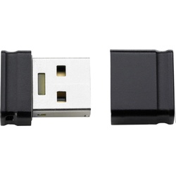 Intenso Micro Line (16 GB, USB A, USB 2.0), USB Stick, Schwarz
