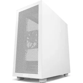 NZXT H7 Flow White (2024) Midi Tower ATX Gaming Gehäuse weiß mit Glasfenster