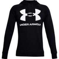 Under Armour Rival Fleece Big Logo Hoodie black,