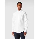 Ralph Lauren Polo Ralph Lauren Herren Hemd weiß Slim Fit Freizeithemd aus Oxford, Weiss, XL,
