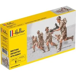 HELLER 49609 1:72 Britische Infanterie 8. Armee