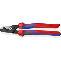 Knipex Kabelschere mit Mehrkomponenten-Griffen 225mm