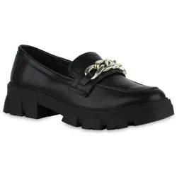 Damen Loafers in Schwarz