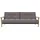 Innovation Living Schlafsofa Webstoff 2-Sitzer Blau