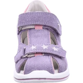 superfit Boomerang Sandale Lila/Rosa 21
