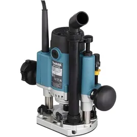 Makita Oberfräse 1.100 W inkl. D-53556 12-teiligem Fräser-Set im MAKPAC