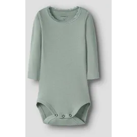 NAME IT Damen Nbfkab Ls Body Noos, Slate Gray, Numeric_86 - numeric_86