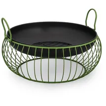 BIZZOTTO Feuerschale Maylis Ø 57 cm Schwarz