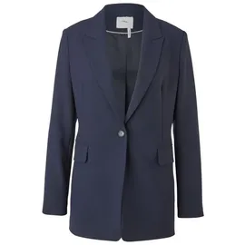 s.Oliver BLACK LABEL Damen 150.11.899.15.152.2102883 Blazer, Dark Navy, 36 EU - 36