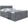 altdecor Boxspringbett MIAMI-Z KING - 160x200 - H3/H4 - Dunkelgrau