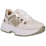 MICHAEL KORS KIDS Plateausneaker »Cosmo Maddy«, mit Chunky-Sohle, Freizeitschuh, Halbschuh, Schnürschuh, Gr. 29, vanilla-goldfarben, , 15838613-29