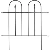 Trendline Zierzaun 86 x 92 cm Grau