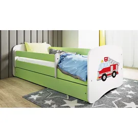 raumhirsch furniture Kinderbett Raumhirsch 80 x 180 cm Holzwerkstoff grün