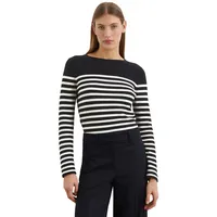 Marc O'Polo Streifenpullover slim, blau, xxs