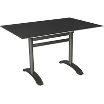 ACAMP Acaplan Klapptisch 120 x 80 x 72 cm Anthrazit/Cemento