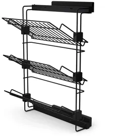 Emuca Schuhregal 280 x 320 x 0 cm ausziehbar / schwarz