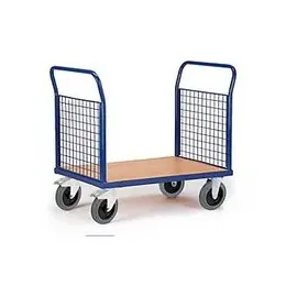 ROLLCART Gitter-Doppelstirnwandwagen 600 kg