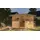 Weka Gartenlaube 657 360x349cm Pavillon natur (657.3535.00.02)