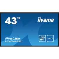 Iiyama Signage-Display Digital Signage Flachbildschirm 106,7 cm (42") cd/m2 Full HD Schwarz