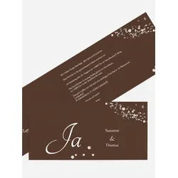Einladungskarten Hochzeit selbst gestalten mit Spruch und Fotos im Onlinedesigner bei Meine-Kartenmanufaktur.de