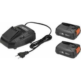 Gardena Starterset P4A 18V/45 Li-Ion 2 x 2,5 Ah  + AL 1830 CV 14907