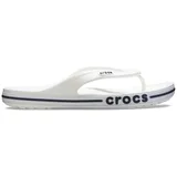 Crocs Bayaband Flip Flop,White/Navy,42/43 EU