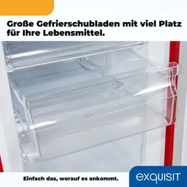 Exquisit KGC231-60-010E rot