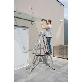 Günzburger Alu-Stehleiter 2 x 6 Sprossen