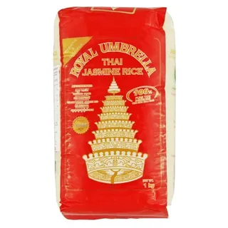 [ 1kg ] ROYAL UMBRELLA Thai Jasmin Reis  Thai Hom Mali Jasmine Rice