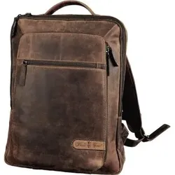 Business Rucksack 47199 Leder braun - braun
