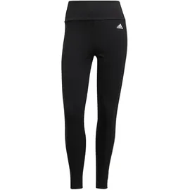 adidas Designed To Move High-Rise 3-Streifen Sport 7/8-Tight Damen Schwarz/Weiß XS