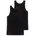 Unterhemd Authentic Undershirts Schwarz Baumwolle Small Herren